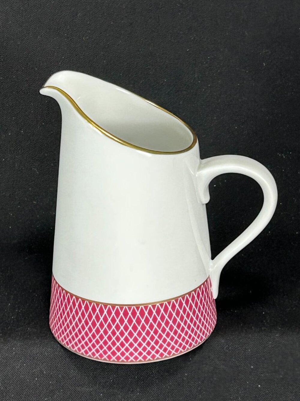 colorful SPAL Portugal 1980 Sunset fine porcelain creamer